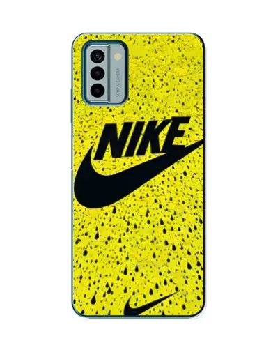 Чехол для Nokia G22 с картинкой «Желтый текстурный Nike» Чехол для Nokia G22 с картинкой «Желтый текстурный Nike»