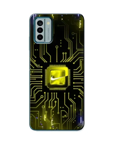 Чехол для Nokia G22 с картинкой «Nike — золотая искра» Чехол для Nokia G22 с картинкой «Nike — золотая искра»