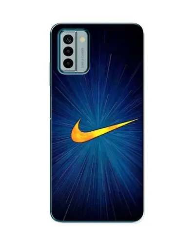 Чохол для Nokia G22 з картинкою «Синій пульс Nike» Чохол для Nokia G22 з картинкою «Синій пульс Nike»