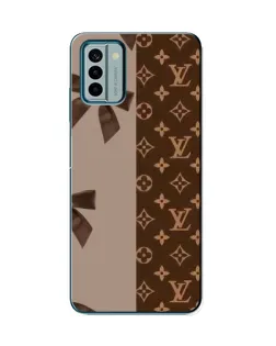 Чехол для Nokia G22 с картинкой «Louis Vuitton — банты»