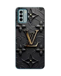 Чехол для Nokia G22 с картинкой «Кожаная текстура LV»