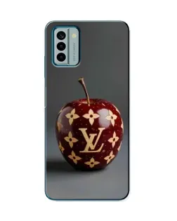 Чехол для Nokia G22 с картинкой «Красное яблоко LV»