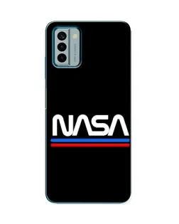 Чехол для Nokia G22 с картинкой «NASA — классика Red Blue»