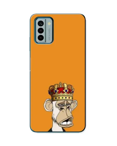 Чехол для Nokia G22 с картинкой «Золотая обезьяна Bored Ape»