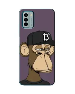 Чехол для Nokia G22 с картинкой «Bored Ape в кепке»