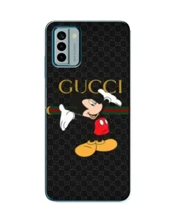 Чехол для Nokia G22 с картинкой «Микки Маус Gucci»