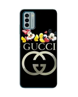 Чехол для Nokia G22 с картинкой «Gucci — герои Disney»