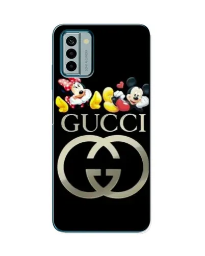 Чехол для Nokia G22 с картинкой «Gucci — герои Disney»