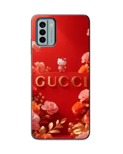 Чехол для Nokia G22 с картинкой «Gucci — золотой сад»