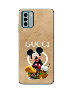 Чехол для Nokia G22 с картинкой «Микки Маус Gucci — крафт»