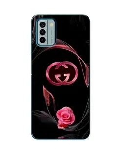 Чехол для Nokia G22 с картинкой «Gucci — неоновая роза»