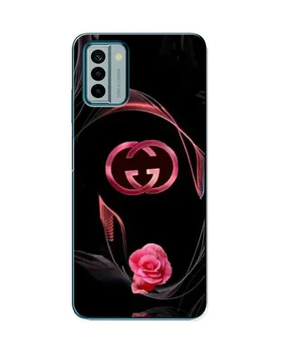 Чехол для Nokia G22 с картинкой «Gucci — неоновая роза»