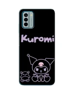 Чехол для Nokia G22 с картинкой «Kuromi — черный минимализм» Чехол для Nokia G22 с картинкой «Kuromi — черный минимализм»
