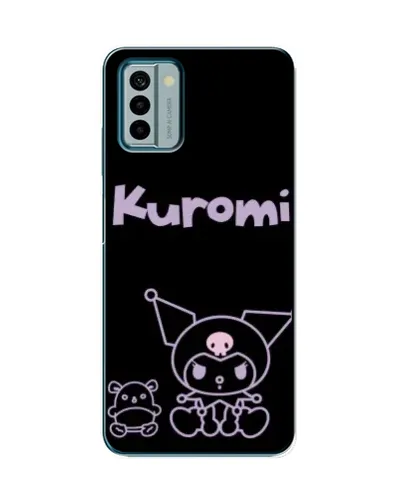 Чехол для Nokia G22 с картинкой «Kuromi — черный минимализм» Чехол для Nokia G22 с картинкой «Kuromi — черный минимализм»