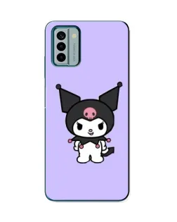 Чехол для Nokia G22 с картинкой «Kuromi — нежный фиолетовый»