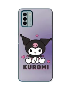 Чехол для Nokia G22 с картинкой «Kuromi — фиолетовый арт»