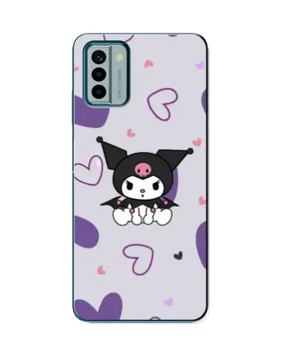 Чехол для Nokia G22 с картинкой «Kuromi и лавандовые сердца» Чехол для Nokia G22 с картинкой «Kuromi и лавандовые сердца»