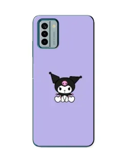 Чехол для Nokia G22 с картинкой «Kuromi — фиолетовый минимализм»