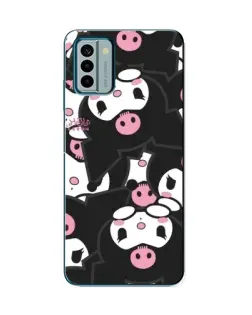 Чехол для Nokia G22 с картинкой «Паттерн голов Куроми»