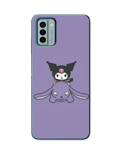 Чехол для Nokia G22 с картинкой «Kuromi на лиловом фоне» Чехол для Nokia G22 с картинкой «Kuromi на лиловом фоне»
