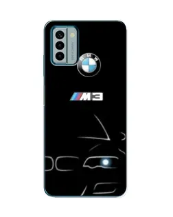 Чехол для Nokia G22 с картинкой «Минималистичный принт BMW M3»