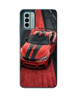 Чехол для Nokia G22 с картинкой «BMW на красной дорожке»