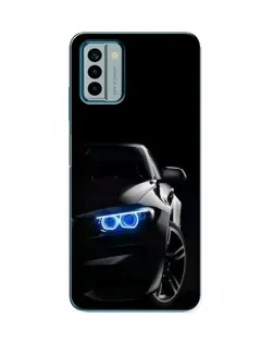 Чохол для Nokia G22 з картинкою «BMW — нічний погляд»