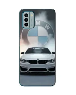 Чохол для Nokia G22 з картинкою «BMW в білому диму»