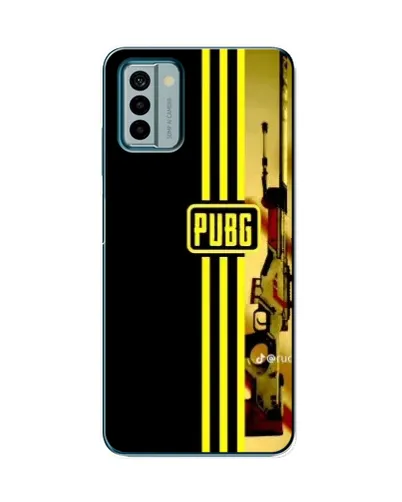 Чехол для Nokia G22 с картинкой «PUBG — камуфляжный шлем»