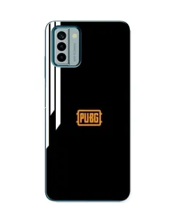Чехол для Nokia G22 с картинкой «PUBG — вертикальные линии»