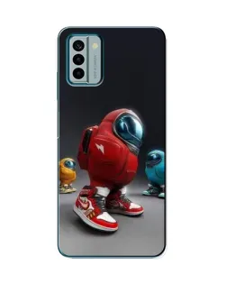 Чехол для Nokia G22 с картинкой «Among Us — 3D стиль»
