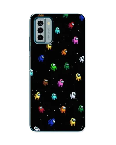 Чехол для Nokia G22 с картинкой «Экипаж Among Us»