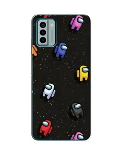 Чехол для Nokia G22 с картинкой «Космический паттерн Among Us»