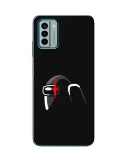 Чехол для Nokia G22 с картинкой «Among Us шлем»