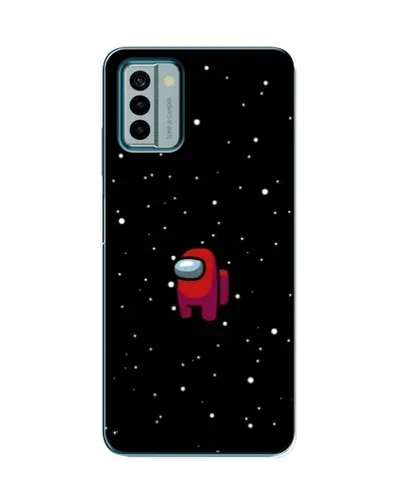 Чехол для Nokia G22 с картинкой «Красный Among Us»