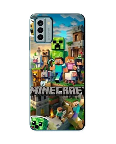 Чехол для Nokia G22 с картинкой «Замок Minecraft» Чехол для Nokia G22 с картинкой «Замок Minecraft»
