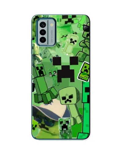 Чехол для Nokia G22 с картинкой «Криперы Minecraft» Чехол для Nokia G22 с картинкой «Криперы Minecraft»