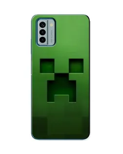 Чехол для Nokia G22 с картинкой «Крипер микро-дизайн»