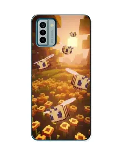 Чехол для Nokia G22 с картинкой «Поле подсолнухов»