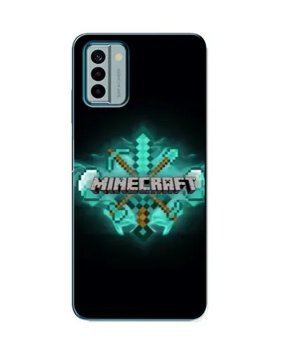 Чехол для Nokia G22 с картинкой «Minecraft Diamond лого» Чехол для Nokia G22 с картинкой «Minecraft Diamond лого»