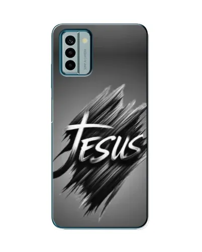 Чехол для Nokia G22 с картинкой «Надпись Jesus Graffiti»