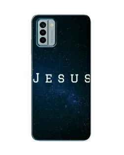 Чехол для Nokia G22 с картинкой «Звездное небо Jesus»