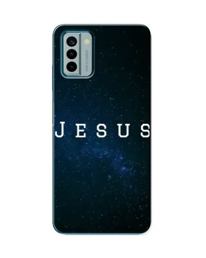 Чехол для Nokia G22 с картинкой «Звездное небо Jesus»