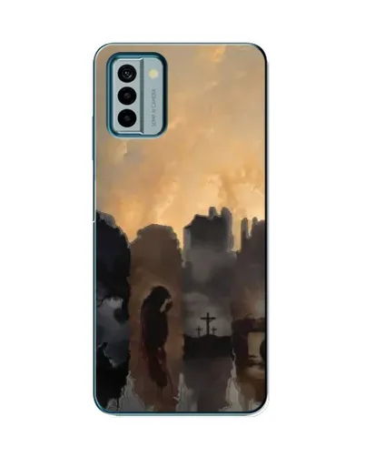 Чехол для Nokia G22 с картинкой «Дорога к вере»