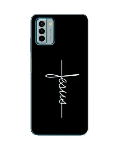 Чехол для Nokia G22 с картинкой «Тонкая линия веры»