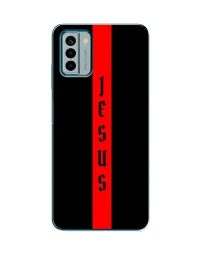 Чехол для Nokia G22 с картинкой «Красная линия веры»
