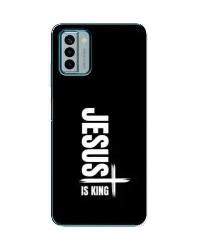 Чехол для Nokia G22 с картинкой «Вертикаль веры Jesus»