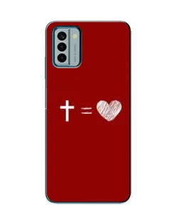 Чохол для Nokia G22 з картинкою «Рівняння любові»