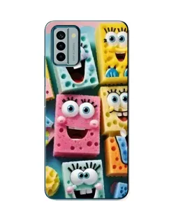Чехол для Nokia G22 с картинкой «Цветные губки» Чехол для Nokia G22 с картинкой «Цветные губки»