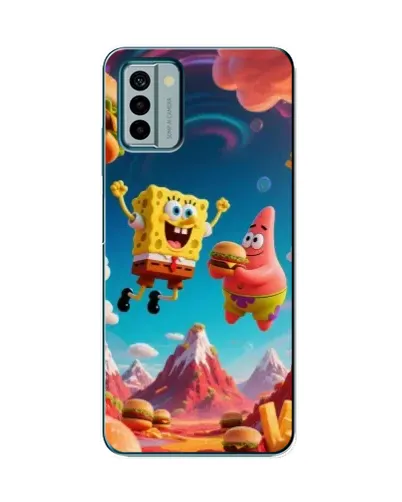 Чехол для Nokia G22 с картинкой «Космический фастфуд»